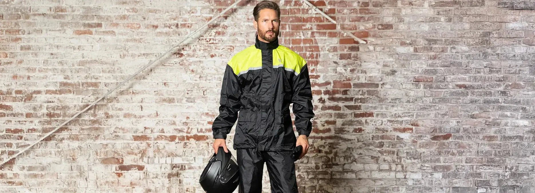 Tuta Anti Pioggia 2 Pezzi A-Pro - Impermeabile Per Moto E Scooter