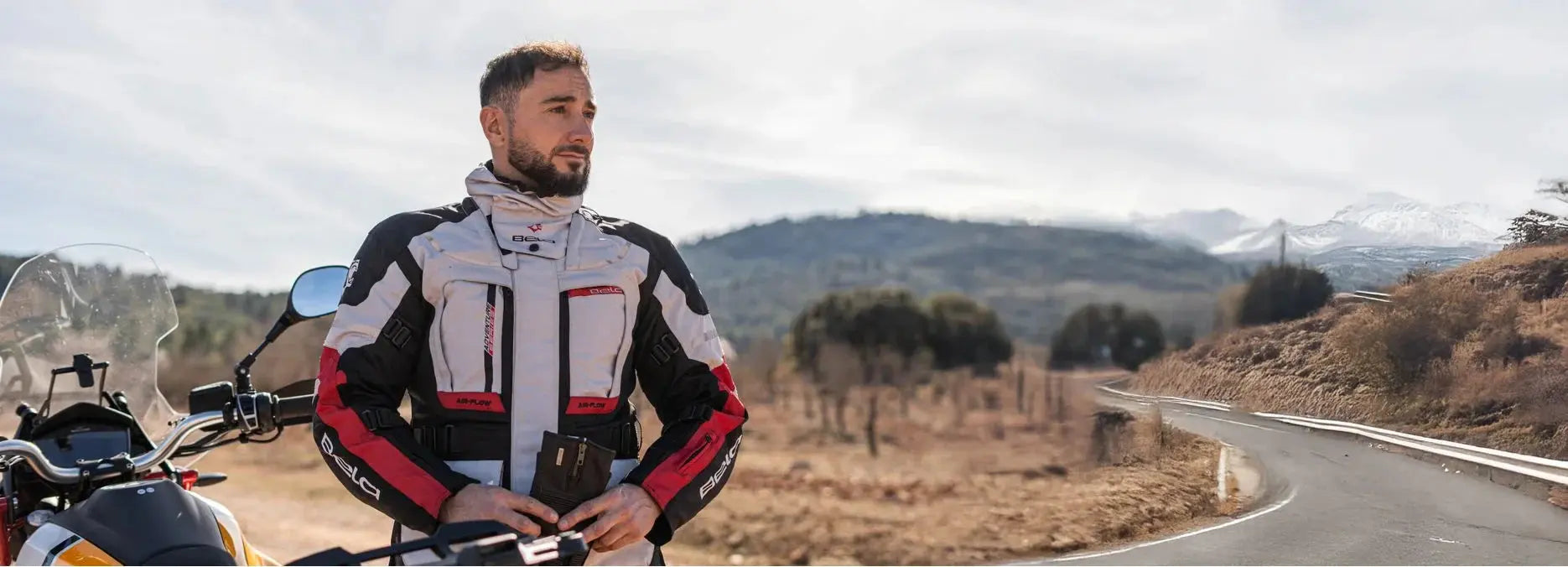 Giacche da moto giacche in tessuto e pelle Yamoto