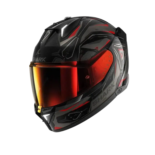 SHARK SKWAL I3 Moto Integrali Caschi Nero Rosso Antracite