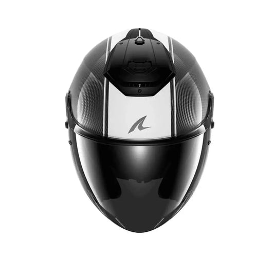 SHARK RS Jet Carbonio Moto Caschi Bianco Nero