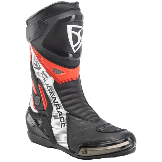 MUGANRAS BOAT-MAN-2390 PHANTOM PLUS Moto Stivali Nero Rosso