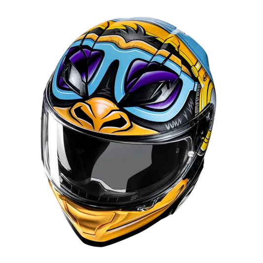 HJC F71 MONKEY DJ MC23 Moto Integrali Caschi