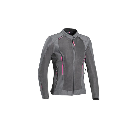 IXON COOL AIR Lady Giacca Da Moto Grigio Rosa – Yamoto.it