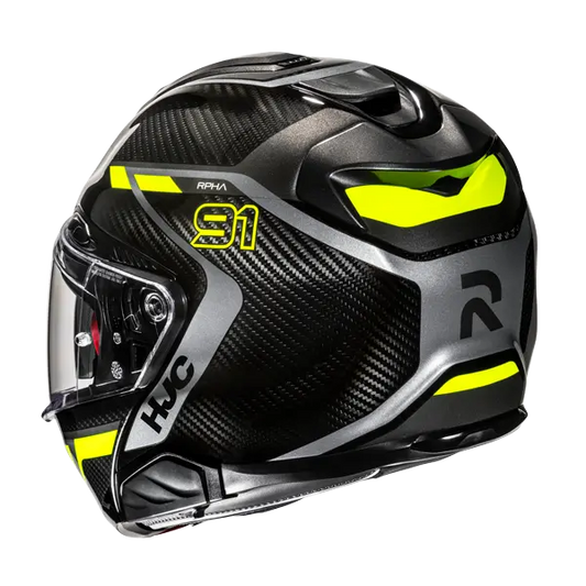 HJC RPHA 91 CARBON LAGOS MC3H Moto Modular Caschi Giallo