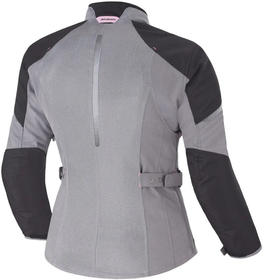 SHIMA Jet donna moto impermeabile tessuto Giacca Grigio