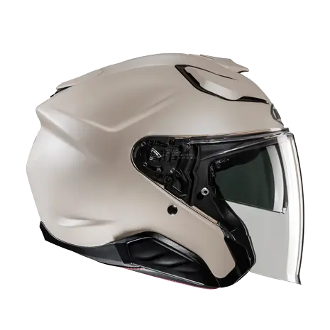 HJC F31 United Moto Abierto Jet Caschi Semi Flat Sand Beige
