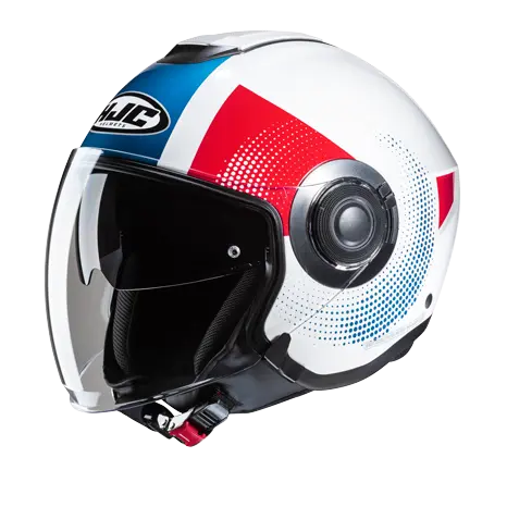 HJC i40N PYLE MC21 Motociclista Urbano Turismo Jet Caschi