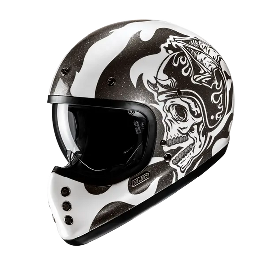 HJC V60 FLAME MC5 Moto Stile Classico Integrale Caschi