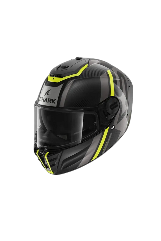 SHARK SPARTAN RS CARBON Moto Integrali Caschi Nero Grigio Giallo – Yamoto.it