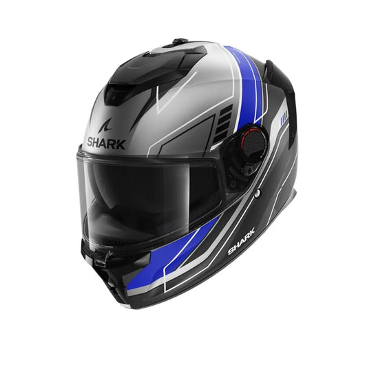 SHARK SPARTAN GT PRO Moto Integrali Caschi Antracite Blu Nero – Yamoto.it