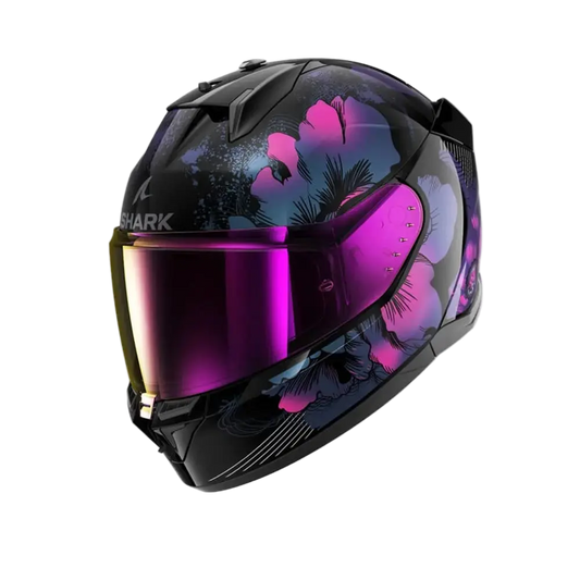 SHARK D-SKWAL 3 Moto Integrali Caschi Nero Viola Blu – Yamoto.it