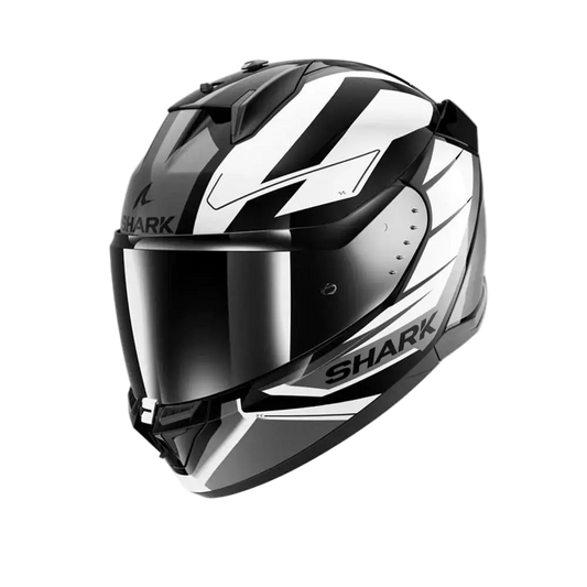 SHARK D-SKWAL 3 Moto Integrali Caschi Nero Bianco Antracite – Yamoto.it