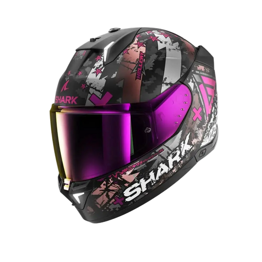 SHARK SKWAL I3 HELLCAT Moto Integrali Caschi Nero Grigio Rosa – Yamoto.it