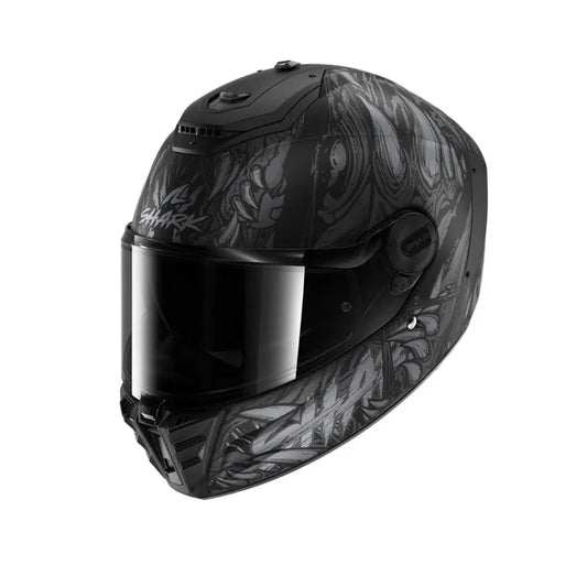 SHARK SPARTAN RS SHAYTAN CASCHI INTEGRALI NERO ANTRACITE OPACO – Yamoto.it