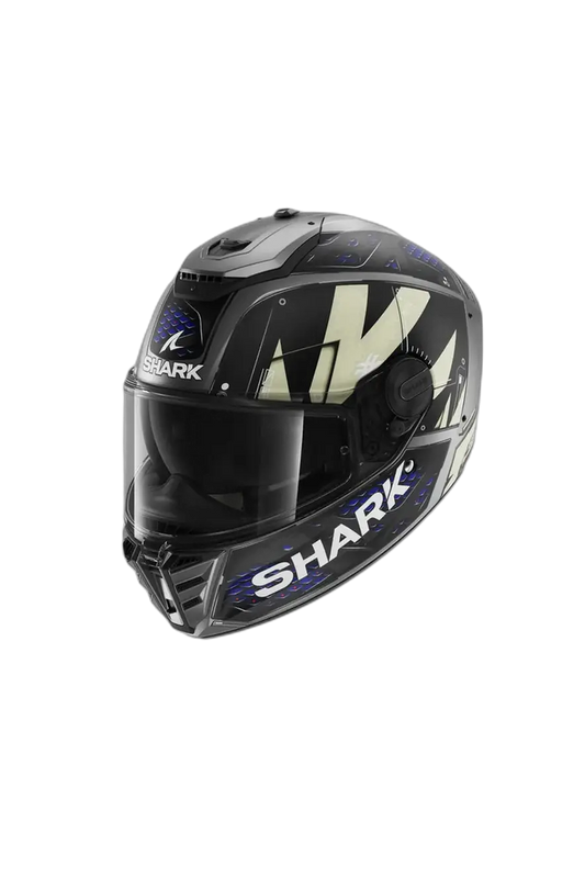 SHARK SPARTAN RS STINGREY Mat Antracite Caschi Integrali Antracite Blu – Yamoto.it