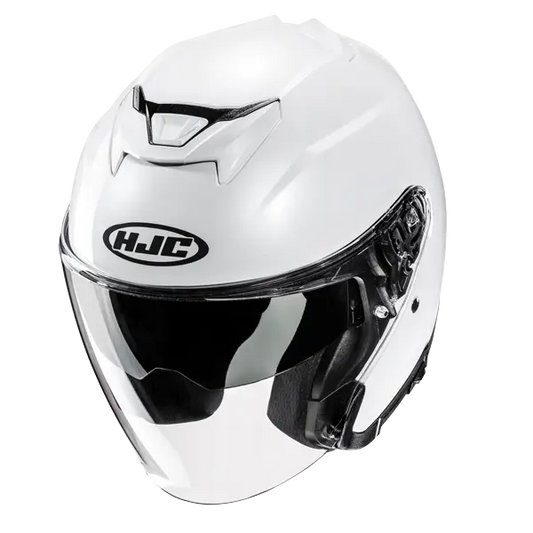 HJC i31 UNI Urbano Moto Jet Aperta Caschi Bianco Perla