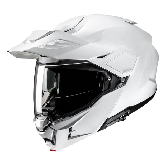 HJC I80 Uni Avventura Moto Modulari Caschi Bianco perla