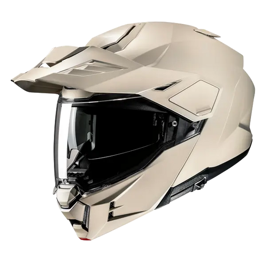 HJC i80 UNI Moto Avventura Modulari Caschi Beige Sabbia Semi Piatto