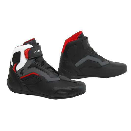 FORMA - Scarpe da moto STINGER FLOW Nero/bianco/grigio – Yamoto.it