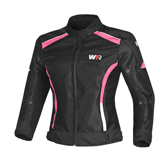WTR - Mesh Blazer Donna Giacca per moto - Nero Rosa - Yamoto.it