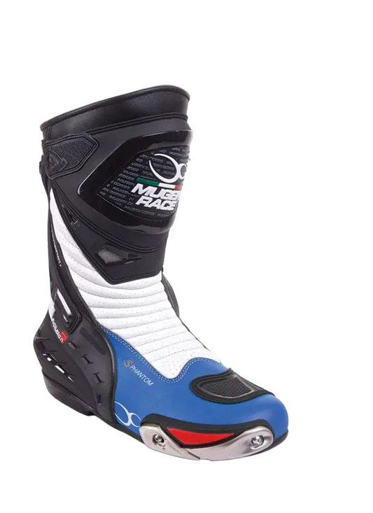 MUGENRACE BOT-MNR-1490 SPHANTOM 2 Moto Stivali Blu