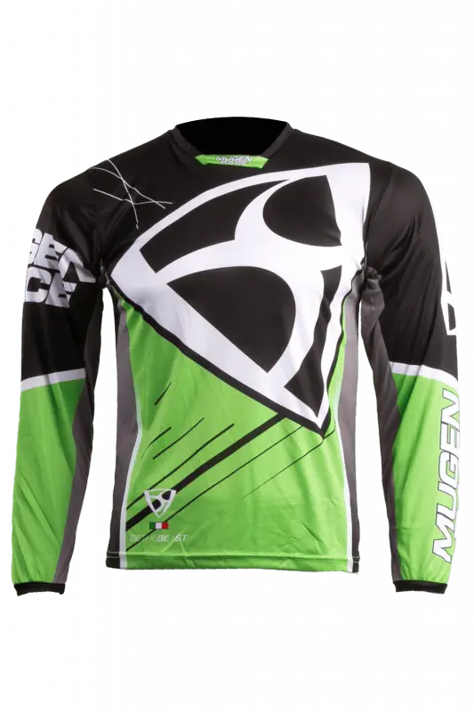 MUGENRACE CR-MNR-2494 CRUZ JERSEY Nero Verde
