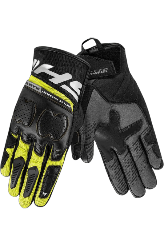 Shima Blaze 2.0 UOMO Moto Comoda Guanti Nero Fluo