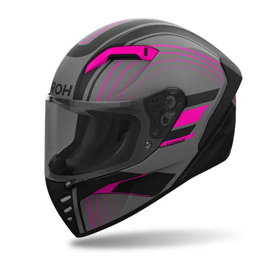 AIROH CONNOR RAGGIUNGERE Moto Integrali Caschi Rosa Opaco – Yamoto.it