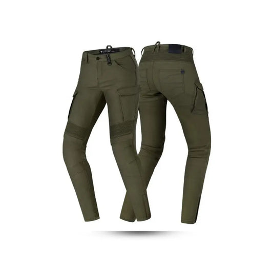 SHIMA PANTALONE DENIM JEANS GIRO 2.0 LADY VAQUERO KHK