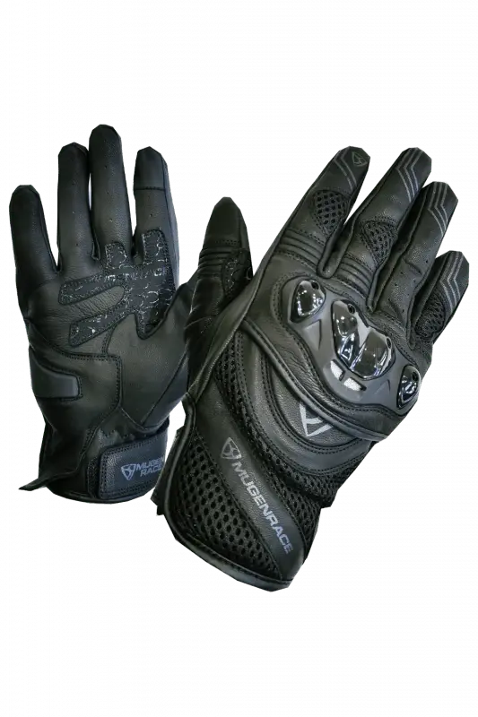 MUGENRACE ROCKY SHORT Urbani Moto Guanti Neri