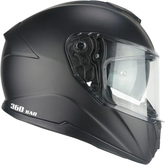 CGM 360A KAD MONO Moto Integrali Caschi Nero opaco