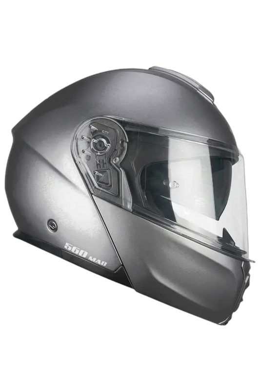 CGM - 560A MAD MONO Moto Modulare Caschi Antracite satinato