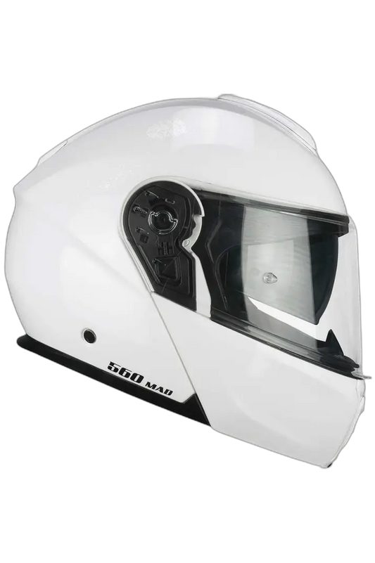 CGM - 560A MAD MONO Moto Modulare Caschi Bianco