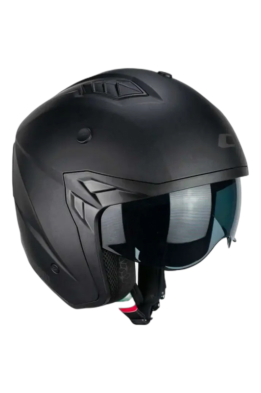 CGM 155G Rush Mono Jet Motorcycle Helmets Black Matt – Yamoto.it