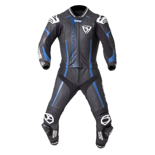 MUGENRACE MNR-1911 Molto Moto Tuta Pelle Nero Blu – Yamoto.it