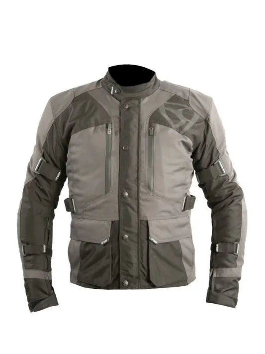 MUGENRACE NJ-MNR-2370 OTOÑO Moto Tessile Giacca Nero Grigio