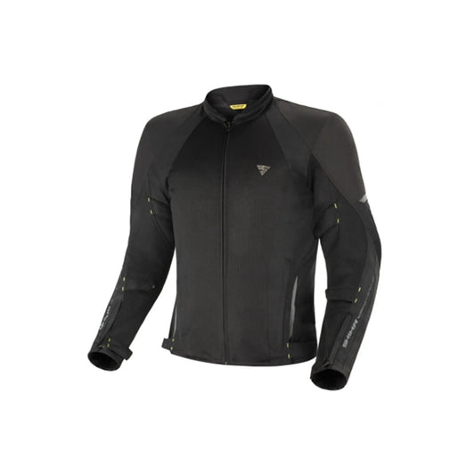 SHIMA Jet impermeabile moto tessuto Giacca Nero