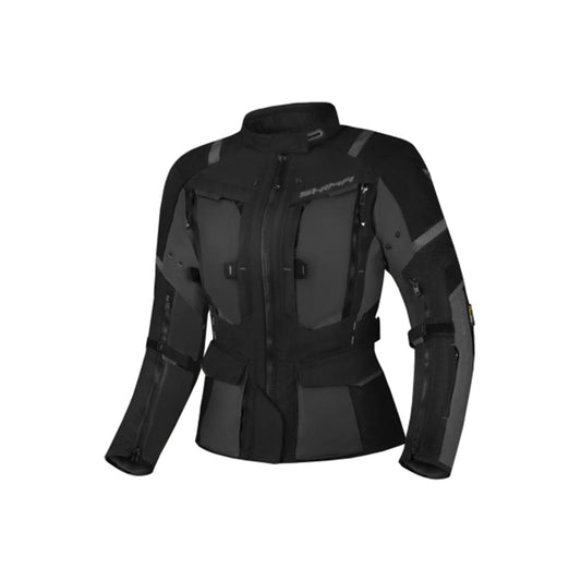 SHIMA HERO 2.0 SIGNORA Giacca moto impermeabile tessuto donna Nera