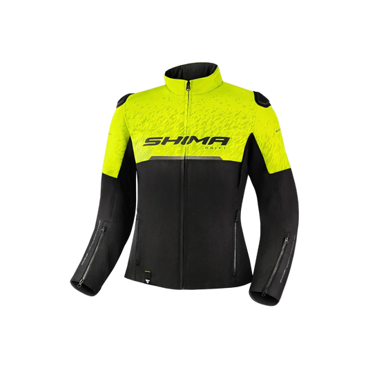 SHIMA Drift Signore Giacca moto tessuto FLUO