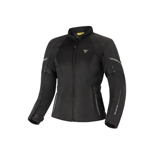 SHIMA Jet impermeabile donna moto tessuto Giacca Nero