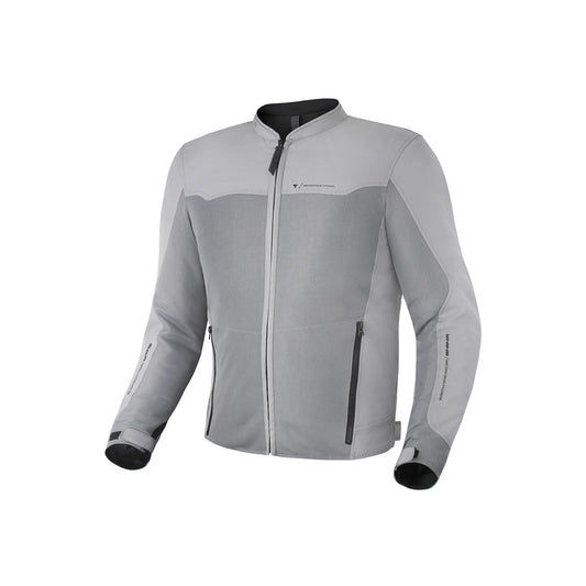 SHIMA Openair impermeabile tessuto moto Giacca GRIGIO