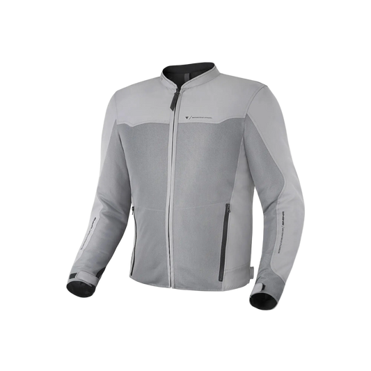 SHIMA Openair impermeabile tessuto moto Giacca GRIGIO
