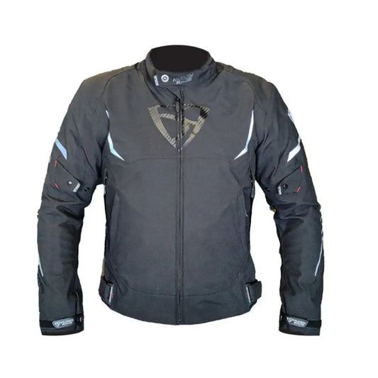 MUGENRACE MUNEE Moto Tessile Giacca Nera