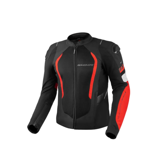 SHIMA Mesh Pro 2.0 Giacca Da Moto Da Uomo Nero Rosso