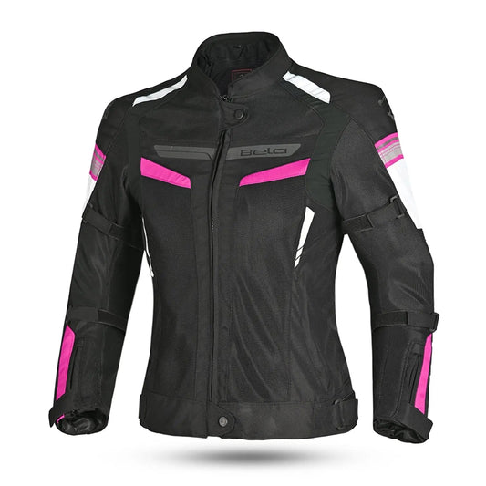 BELA SPRINTER GIACCA DONNA TESSILE NERO ROSA – Yamoto.it