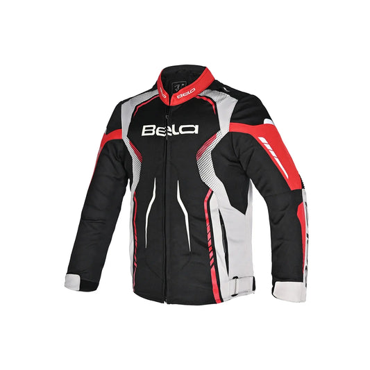 BELA Textile STAR LIGHT NINOS children's jacket Black ice red – Yamoto.it