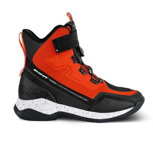 SHIMA TAKESHI MEN BOOT ROSSO - Yamoto.it