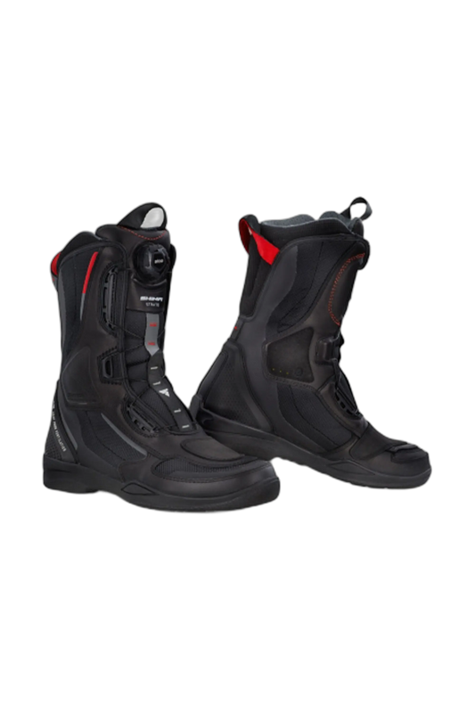 SHIMA STRATO LADY – Stivali da Moto Donna Nero/Rosso