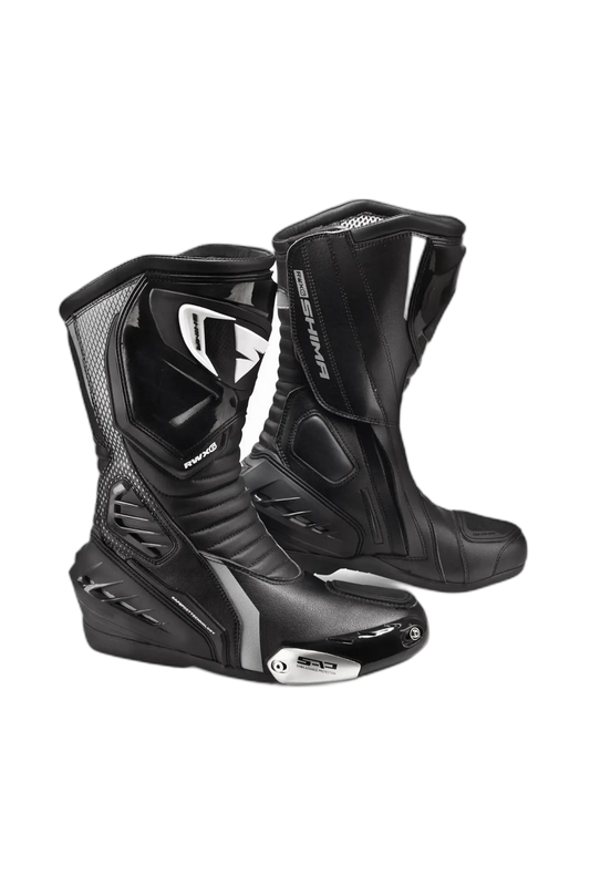 SHIMA RWX-6 DONNA MOTOCICLO STIVALI NERO