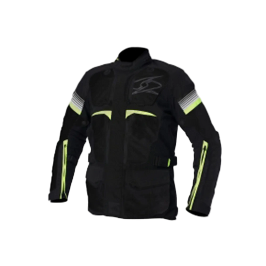 SPYKE Equator Dry Techno Donna Giacca Nero Antracite Giallo